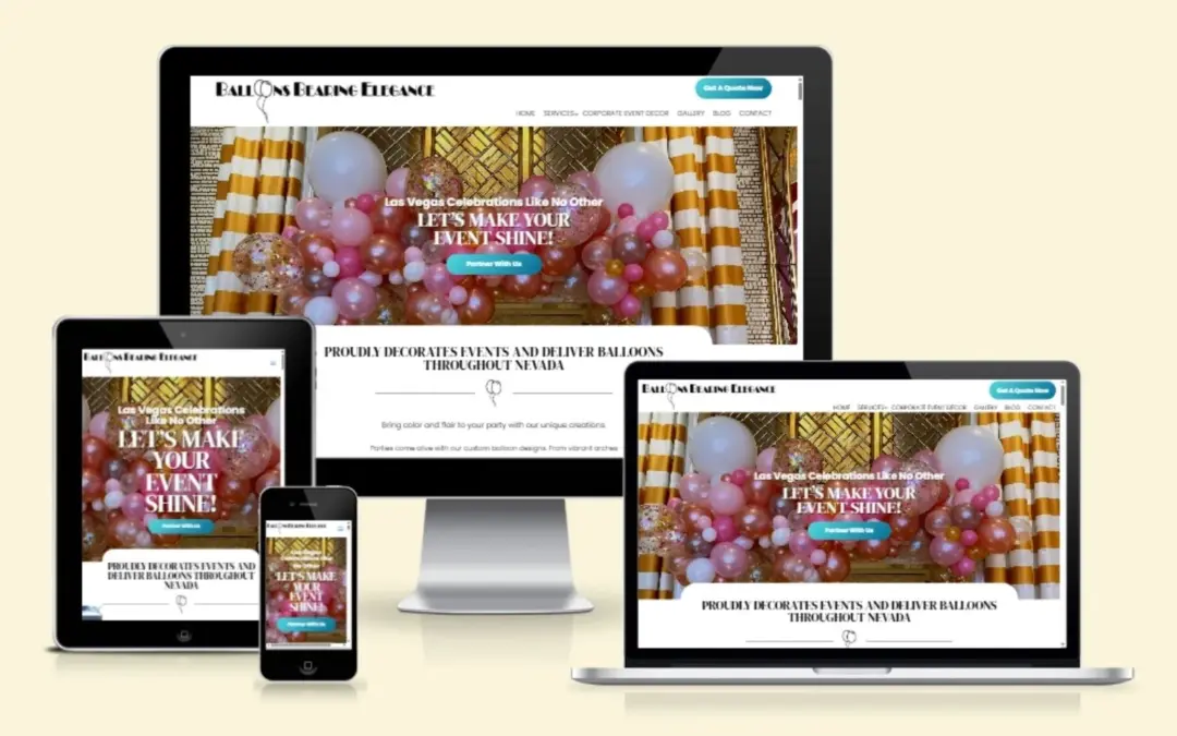 Balloons Bearing Ellegance