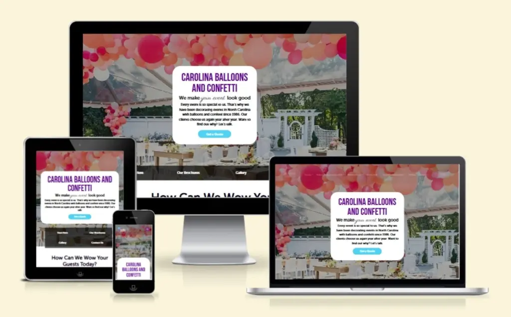 Carolina Balloons and Confetti